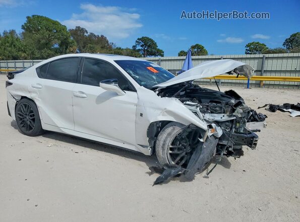 JTHAP1D25P5003621 2023 LEXUS IS Белый Передняя правая четверть
