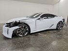 2022 Lexus Lc 500 Белый vin: JTHAP5AY3NA105889