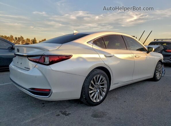 JTHB21B15K2014352 2019 LEXUS ES White Trasero derecho