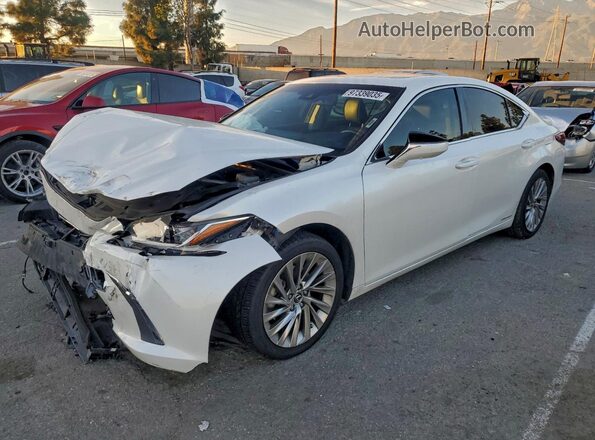 JTHB21B15K2014352 2019 LEXUS ES White Vista tres cuartos delantera izquierda