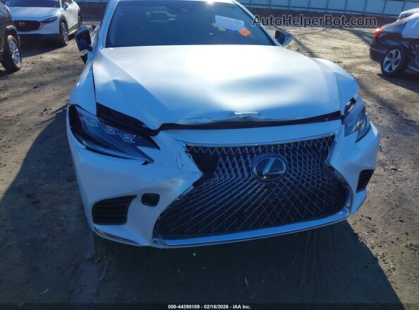 JTHB51FF2J5003707 2018 LEXUS LS 500 Белый Вид спереди