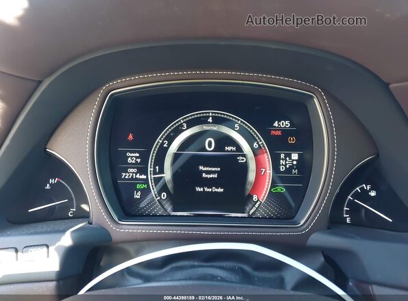 JTHB51FF2J5003707 2018 LEXUS LS 500 Белый Вид задних сидений