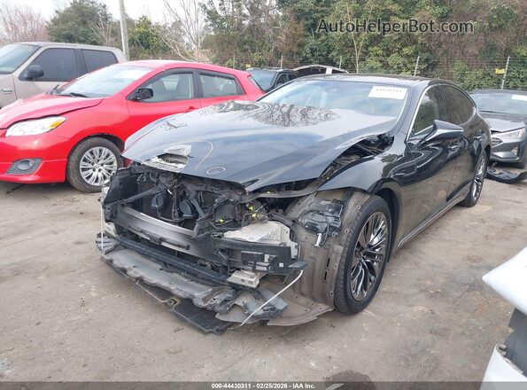 JTHB51FF2J5005232 2018 LEXUS LS 500 Черный Передняя левая четверть