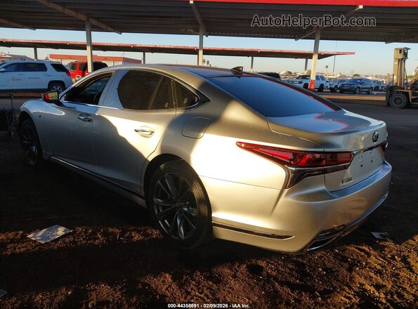 JTHB51FF4J5001988 2018 LEXUS LS 500 Серый Задняя левая четверть