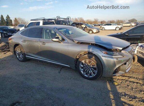 JTHB51FF8J5000651 2018 LEXUS LS Silver Przód prawy