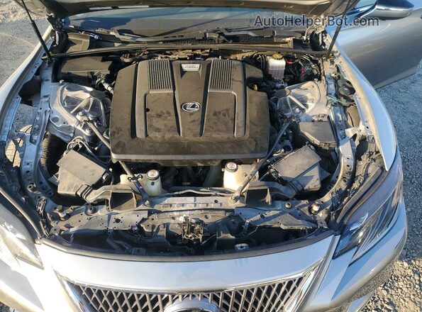 JTHB51FF8J5000651 2018 LEXUS LS Silver Widok wnętrza z tyłu