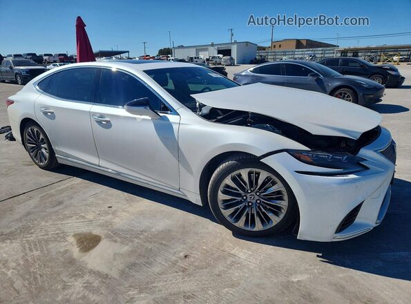JTHB51FF9K5007304 2019 LEXUS LS Белый Передняя правая четверть