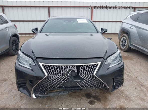 JTHB5LFF6J5003592 2018 LEXUS LS 500 Black Вид щитка приладів