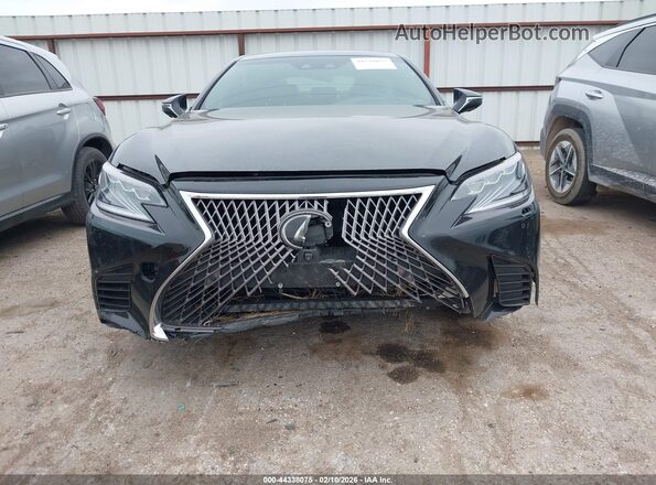 JTHB5LFF6J5003592 2018 LEXUS LS 500 Black Вид спереду