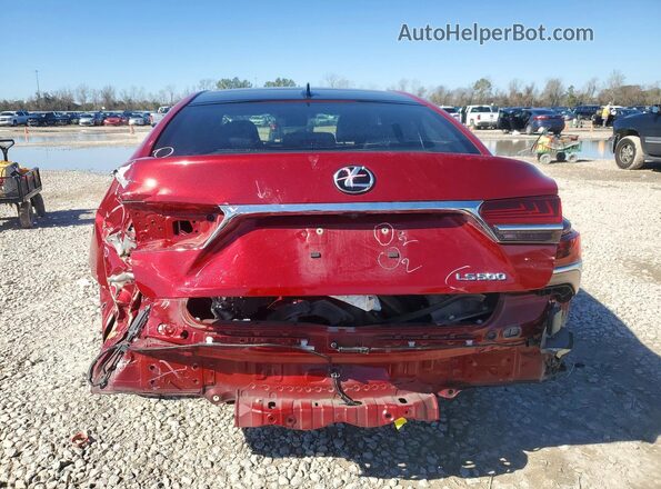 JTHB5LFF9J5004106 2018 LEXUS LS Красный Вид сзади
