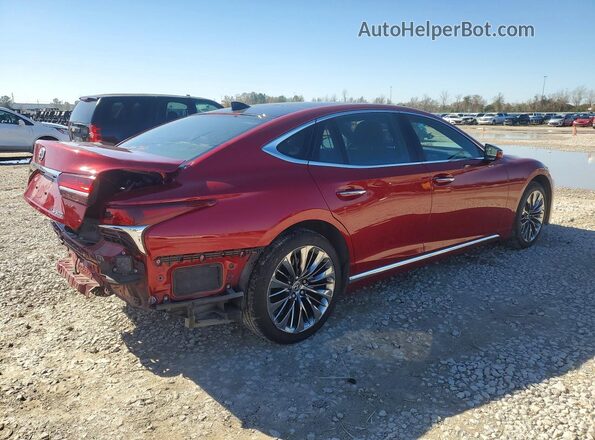 JTHB5LFF9J5004106 2018 LEXUS LS Красный Задняя правая четверть
