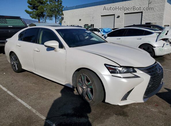 JTHBA1BL7GA001023 2016 LEXUS GS Белый Передняя правая четверть