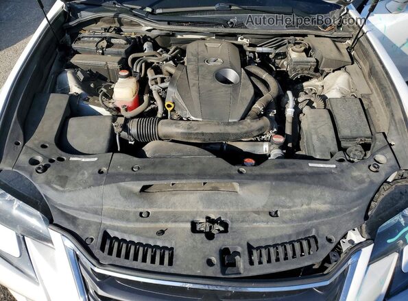 JTHBA1BL7GA001023 2016 LEXUS GS Белый Вид задней части салона