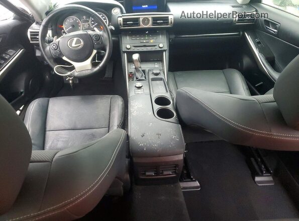 JTHBA1D20G5004259 2016 LEXUS IS Silver Widok deski rozdzielczej