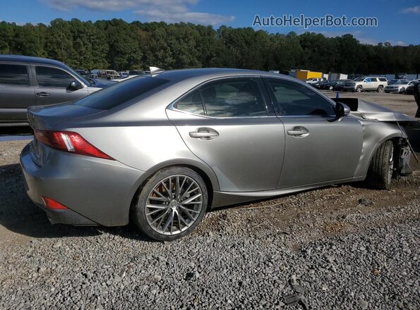 JTHBA1D20G5006206 2016 LEXUS IS Серебряный Задняя правая четверть