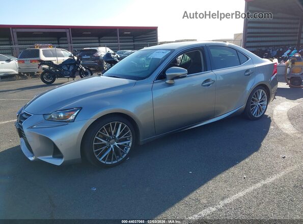 JTHBA1D20H5046528 2017 LEXUS IS 200T Серый Передняя левая четверть