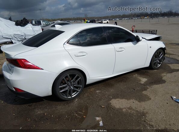 JTHBA1D20H5055083 2017 LEXUS IS 200T Белый Задняя правая четверть