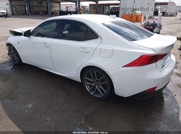 JTHBA1D20H5055083 2017 LEXUS IS 200T Белый Задняя левая четверть