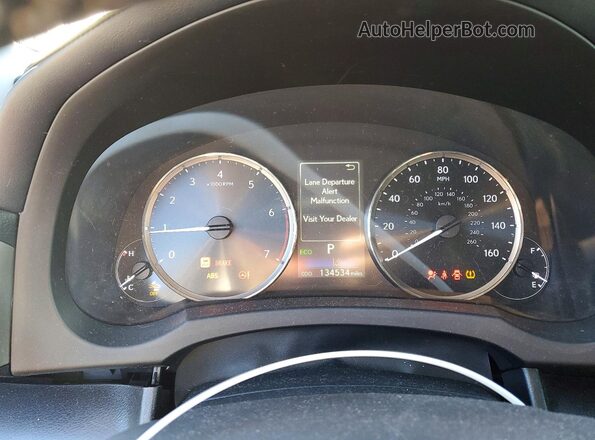 JTHBA1D20J5076151 2018 LEXUS IS Серебряный Вид щитка приборов