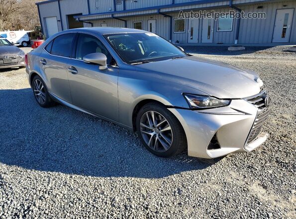 JTHBA1D20J5076151 2018 LEXUS IS Серебряный Передняя правая четверть