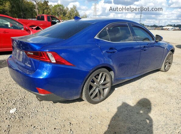 JTHBA1D21G5019188 2016 LEXUS IS Синий Задняя правая четверть