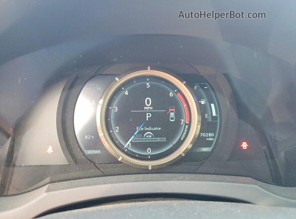 JTHBA1D21G5019188 2016 LEXUS IS Синий Вид щитка приборов