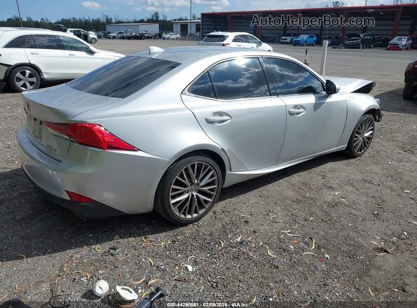 JTHBA1D21H5055593 2017 LEXUS IS 200T Silver Trasero derecho