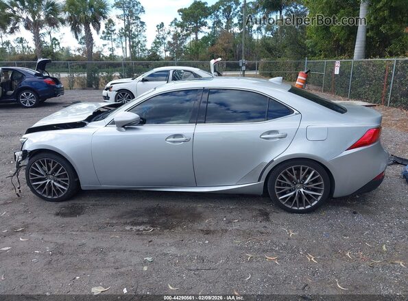 JTHBA1D21H5055593 2017 LEXUS IS 200T Silver Vista interior de 360 grados