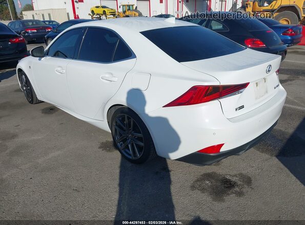 JTHBA1D21K5089881 2019 LEXUS IS 300 Белый Задняя левая четверть
