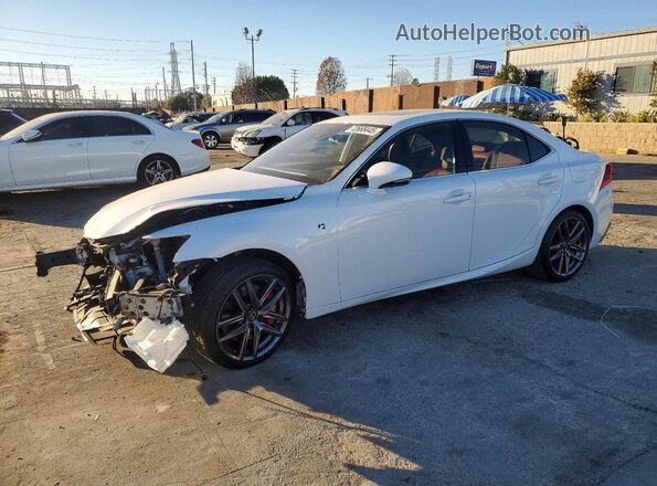 JTHBA1D21K5091341 2019 LEXUS IS Белый Передняя левая четверть