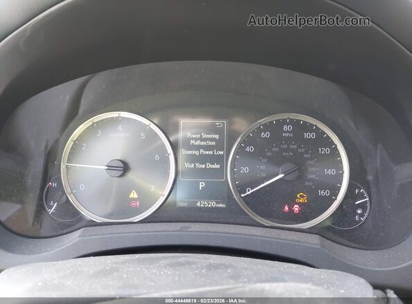 JTHBA1D21K5094188 2019 LEXUS IS 300 White Widok tylnych siedzeń