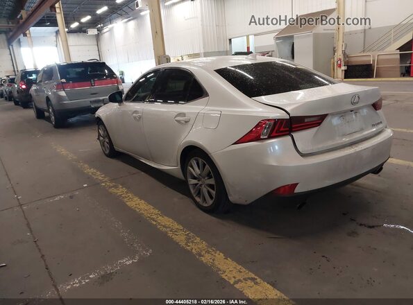 JTHBA1D24G5016933 2016 LEXUS IS 200T Белый Задняя левая четверть