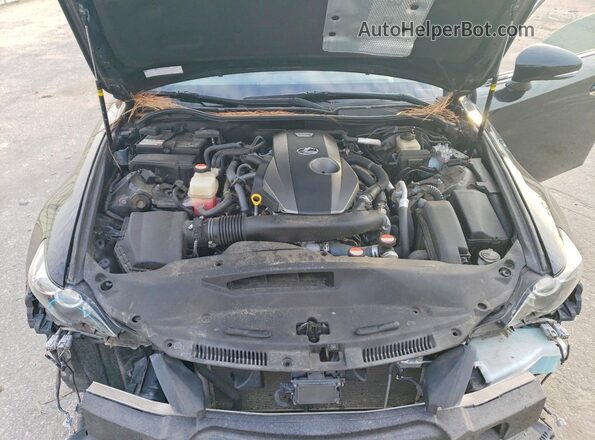 JTHBA1D24G5021498 2016 LEXUS IS Черный Вид задней части салона