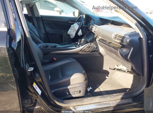 JTHBA1D25H5043771 2017 LEXUS IS 200T Black Vista interior delantera