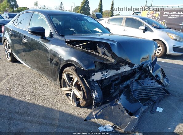 JTHBA1D25H5043771 2017 LEXUS IS 200T Black Delantero derecho