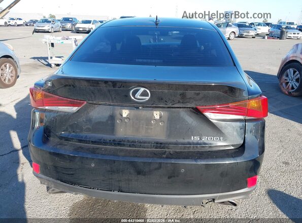 JTHBA1D25H5043771 2017 LEXUS IS 200T Black 