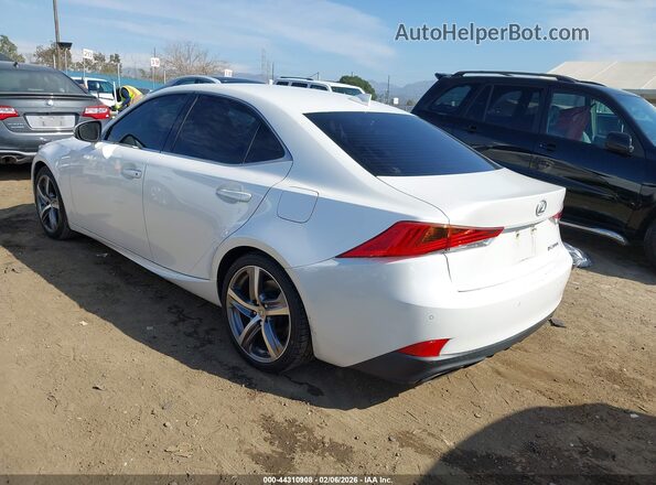 JTHBA1D25H5045634 2017 LEXUS IS 200T Белый Задняя левая четверть