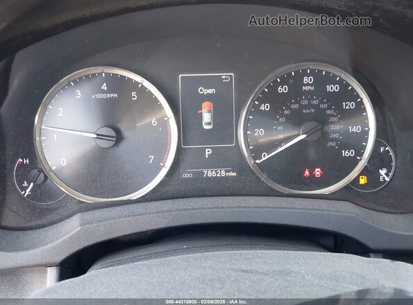 JTHBA1D25H5045634 2017 LEXUS IS 200T Белый Вид задних сидений