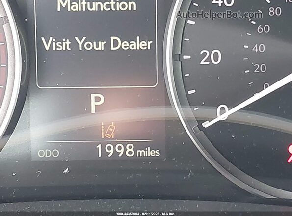 JTHBA1D25S5135731 2025 LEXUS IS 300 Синий Панорамный вид салона 360°