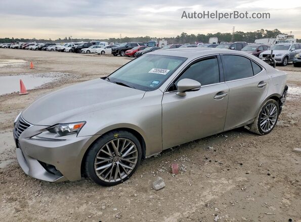 JTHBA1D26G5005867 2016 LEXUS IS Серебряный Передняя левая четверть