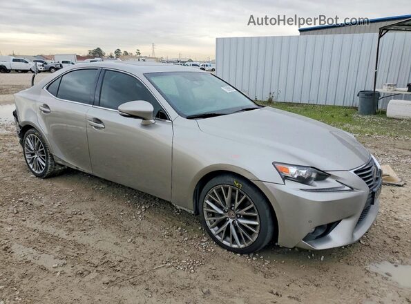 JTHBA1D26G5005867 2016 LEXUS IS Серебряный Передняя правая четверть