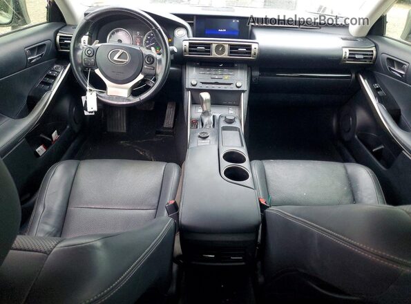 JTHBA1D26G5005867 2016 LEXUS IS Серебряный Вид панели приборов