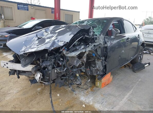 JTHBA1D26G5008834 2016 LEXUS IS 200T Серый Передняя левая четверть