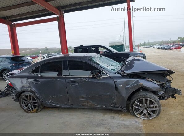 JTHBA1D26G5008834 2016 LEXUS IS 200T Серый Панорамный вид салона 360°