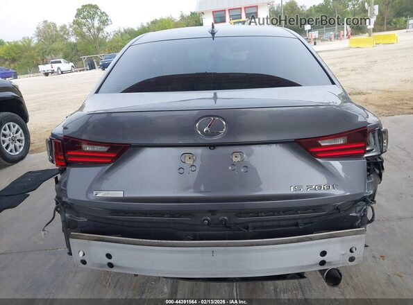 JTHBA1D26G5008834 2016 LEXUS IS 200T Серый 