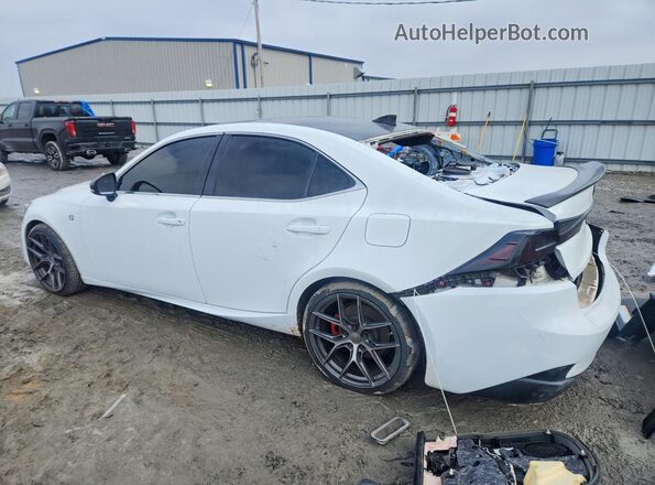 JTHBA1D26J5075442 2018 LEXUS IS Белый Задняя левая четверть