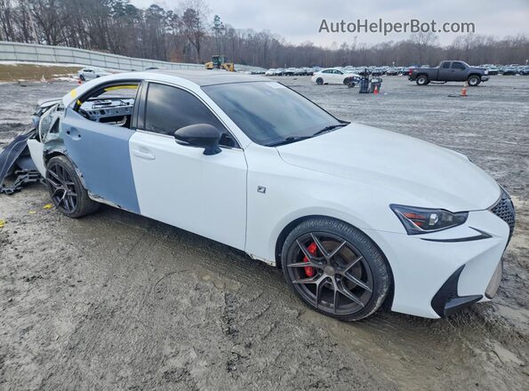JTHBA1D26J5075442 2018 LEXUS IS Белый Передняя правая четверть