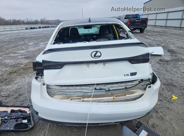 JTHBA1D26J5075442 2018 LEXUS IS Белый Вид сзади