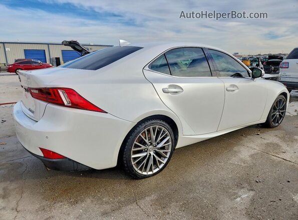 JTHBA1D27G5003996 2016 LEXUS IS Белый Задняя правая четверть