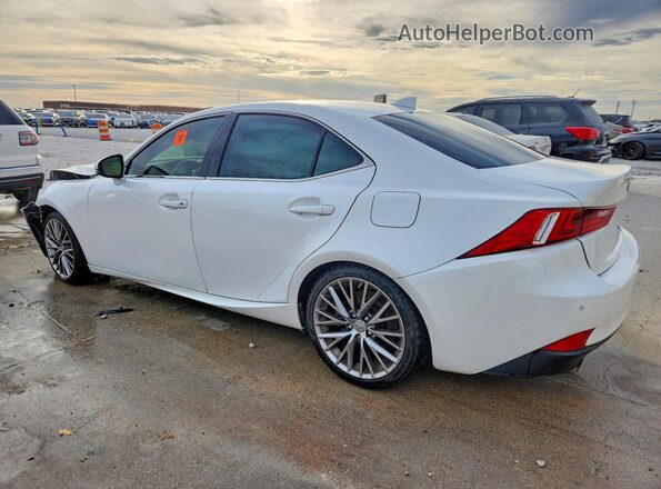 JTHBA1D27G5003996 2016 LEXUS IS Белый Задняя левая четверть